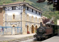 Los trenes históricos del Museo Vasco del Ferrocarril incrementan sus viajeros un 20 por ciento