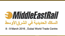 Undécima edición de la conferencia y exposición comercial Middle East Rail