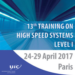 Nueva edición del Curso de Formación de sistemas de Alta Velocidad de la UIC