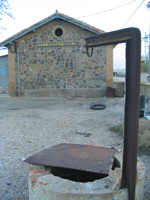 El viejo pozo de agua de la estacin de Villaseca y Mocejn