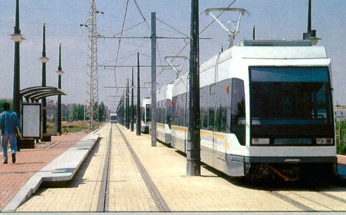 Se inaugura en 1994 el tranva de Valencia.