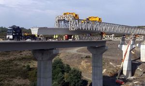 Concluye la construccin del viaducto de Otero de Sanabria, en Zamora