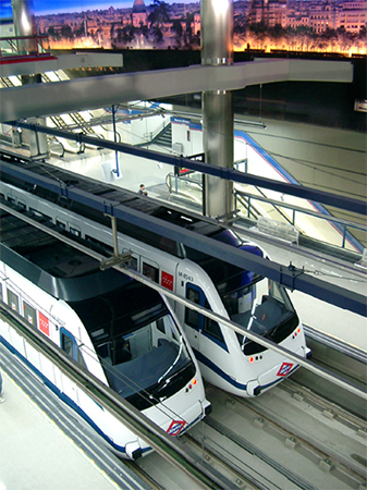 El nmero de viajeros de Metro de Madrid creci un 3,71 por ciento en el primer trimestre del ao