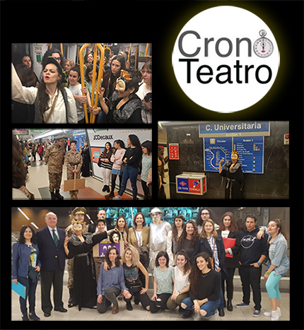 Quinta edicin de Crono-Teatro en Metro de Madrid