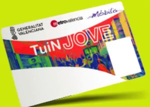 La tarjeta TuiN Joven de Metrovalencia supera los 7.000 abonados