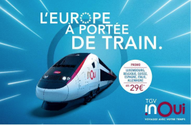TGV Inoui lanza la campaa Europa a tu alcance