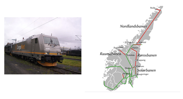 Noruega reemplazar la traccin disel por trenes con bateras y electrificacin de tramos 