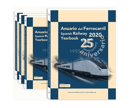 Publicado el Anuario del Ferrocarril 2020 - Vigsimo quinto aniversario 1995-2020