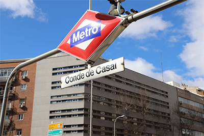 Metro de Madrid modernizar la estacin de Conde de Casal
