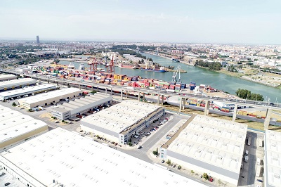 El Puerto de Sevilla licita dos contratos para el acceso ferroviario a la Drsena del Cuarto