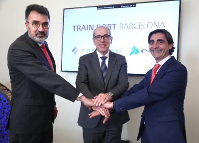 Adif y el Puerto de Barcelona lanzan la sociedad Train Port Barcelona