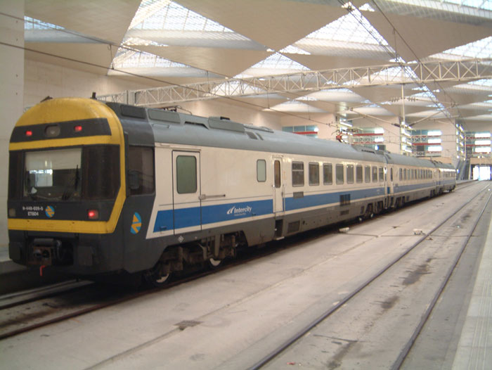 Electrotrn 448-026 realizando el intercity 209 procedente de Logroo con destino Madrid-Chamartn